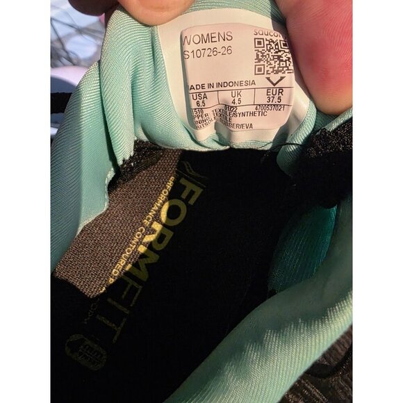 Saucony S10726-26 Freedom 5 Women's Running Shoes Cool Mint Acid Size 6.5 US - Picture 9 of 9